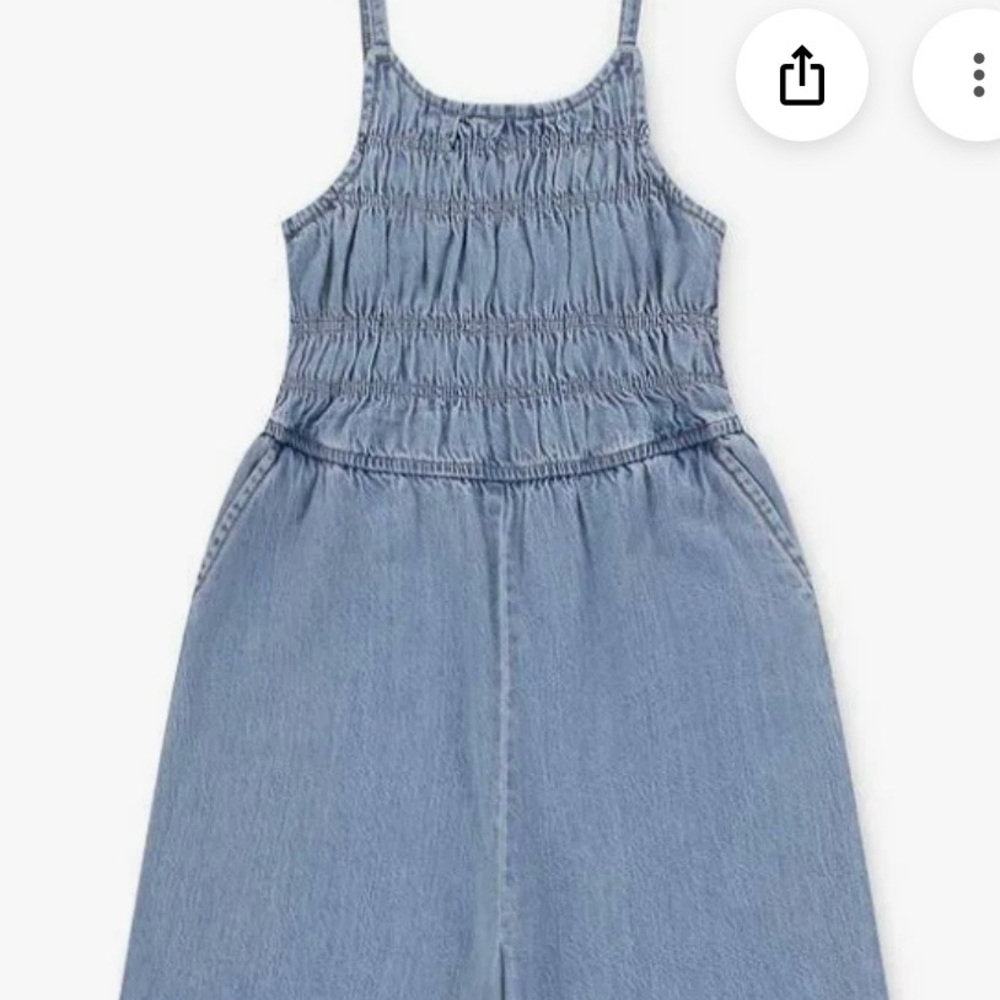 Abercrombie Kids Girls High Neck Jumpsuit.